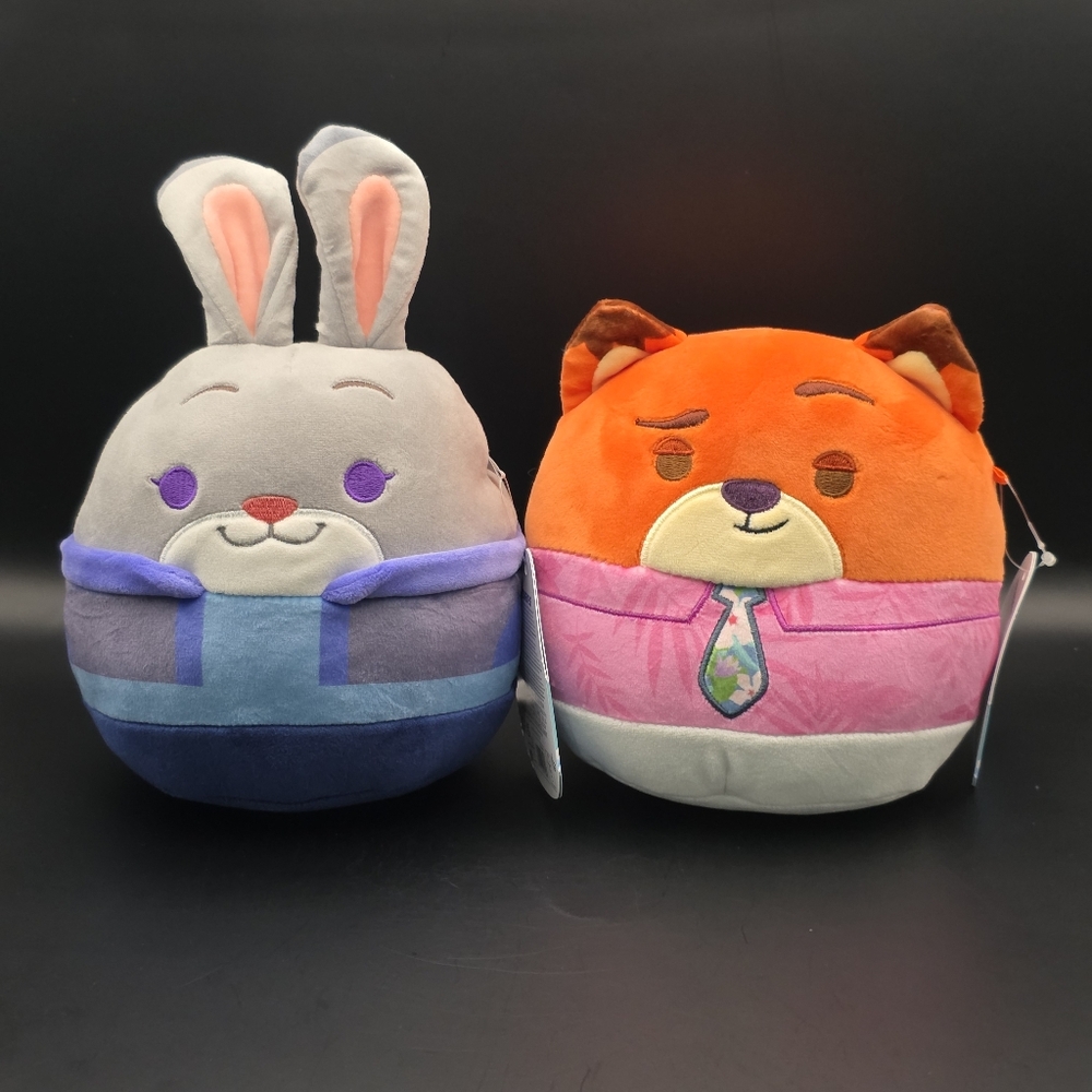 Squishmallows - Judy Hopps & Nick Wilde 8" Zootopia 2